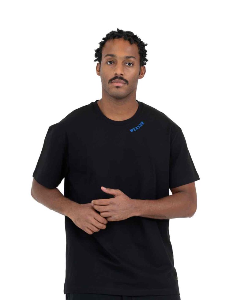 Characters T-shirt Oversize - Black