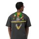 Characters T-shirt Oversize - Gray