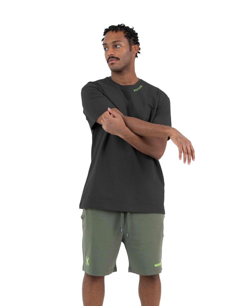Characters T-shirt Oversize - Gray