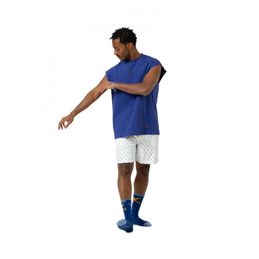 Plain Oversize Short Sleeve - Dark Blue