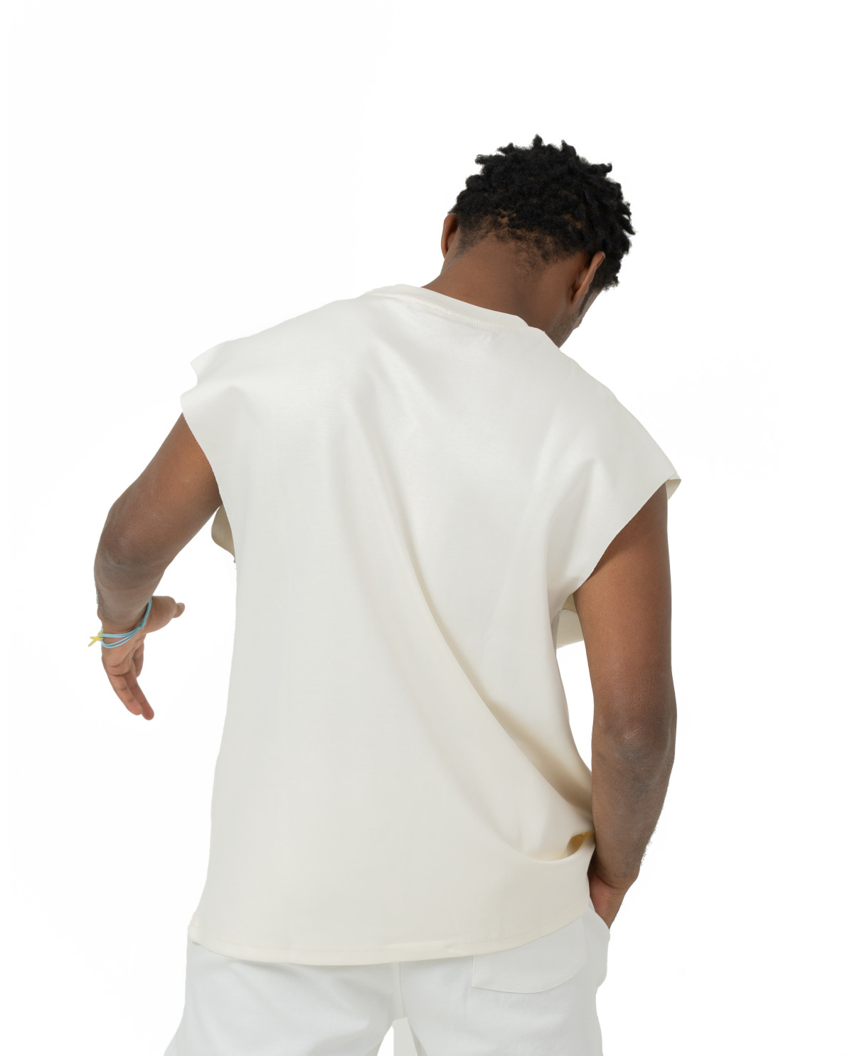Plain Oversize Short Sleeve - Off white
