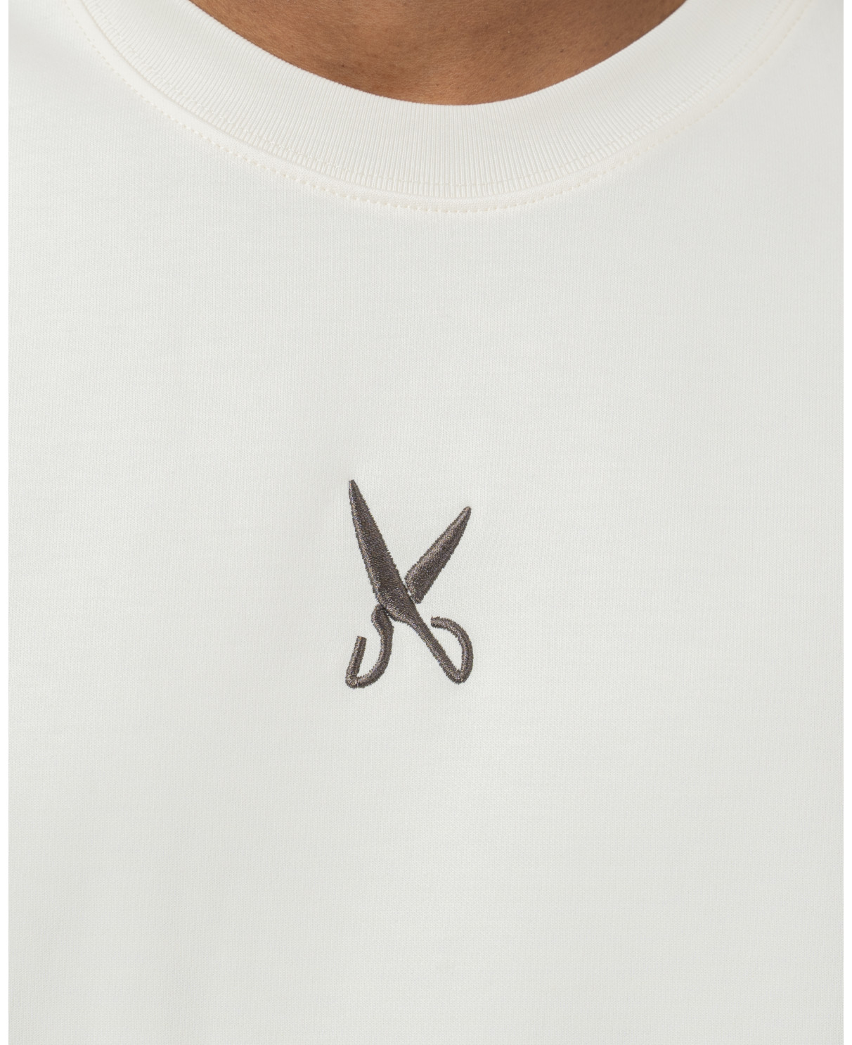 Plain Oversize Short Sleeve - Off white