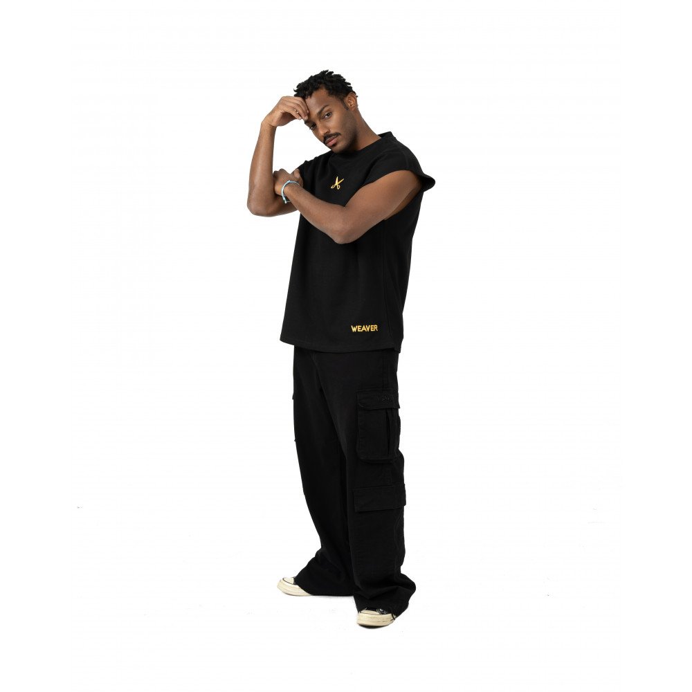 Plain Oversize Short Sleeve - Black