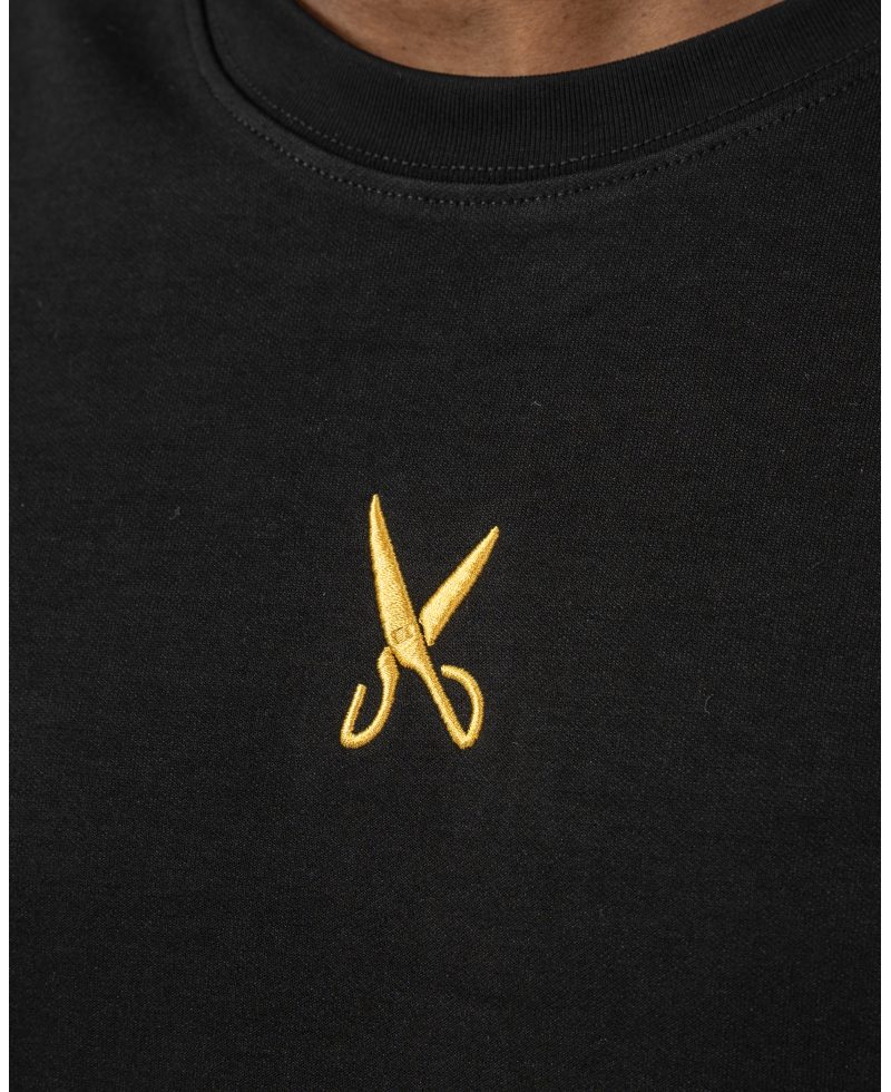 Plain Oversize Short Sleeve - Black Plain Oversize Short Sleeve - Black