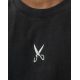 Plain Washed Oversize T-shirt - Black