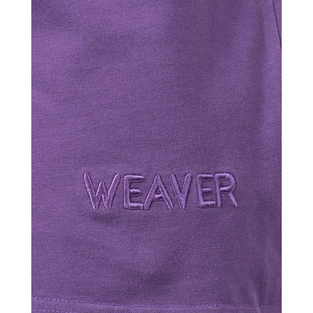 Plain Washed Oversize T-shirt - Purple Plain Washed Oversize T-shirt - Purple