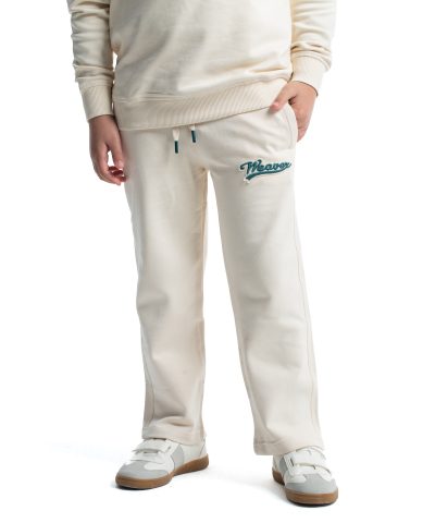 Kids Trousers - Beige / Green Kids Trousers - Beige / Green