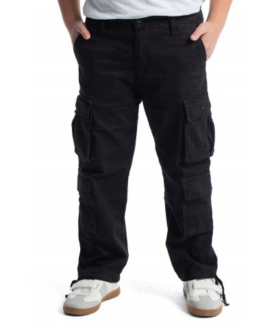 Kids Cargo trousers - Black