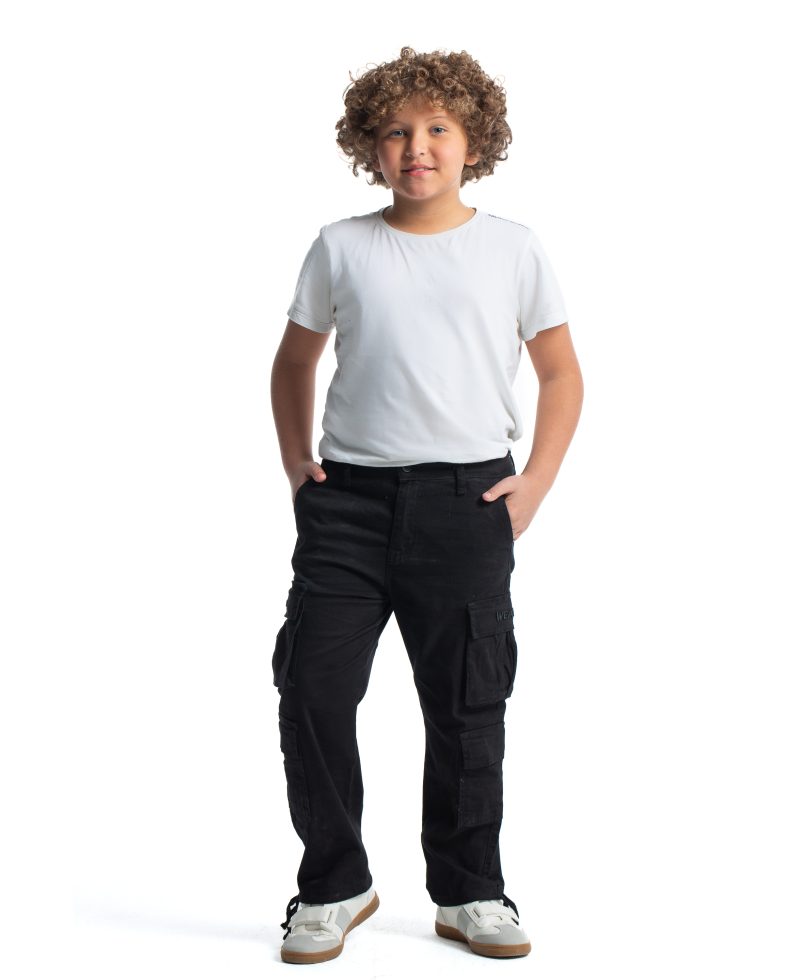 Kids Cargo trousers - Black
