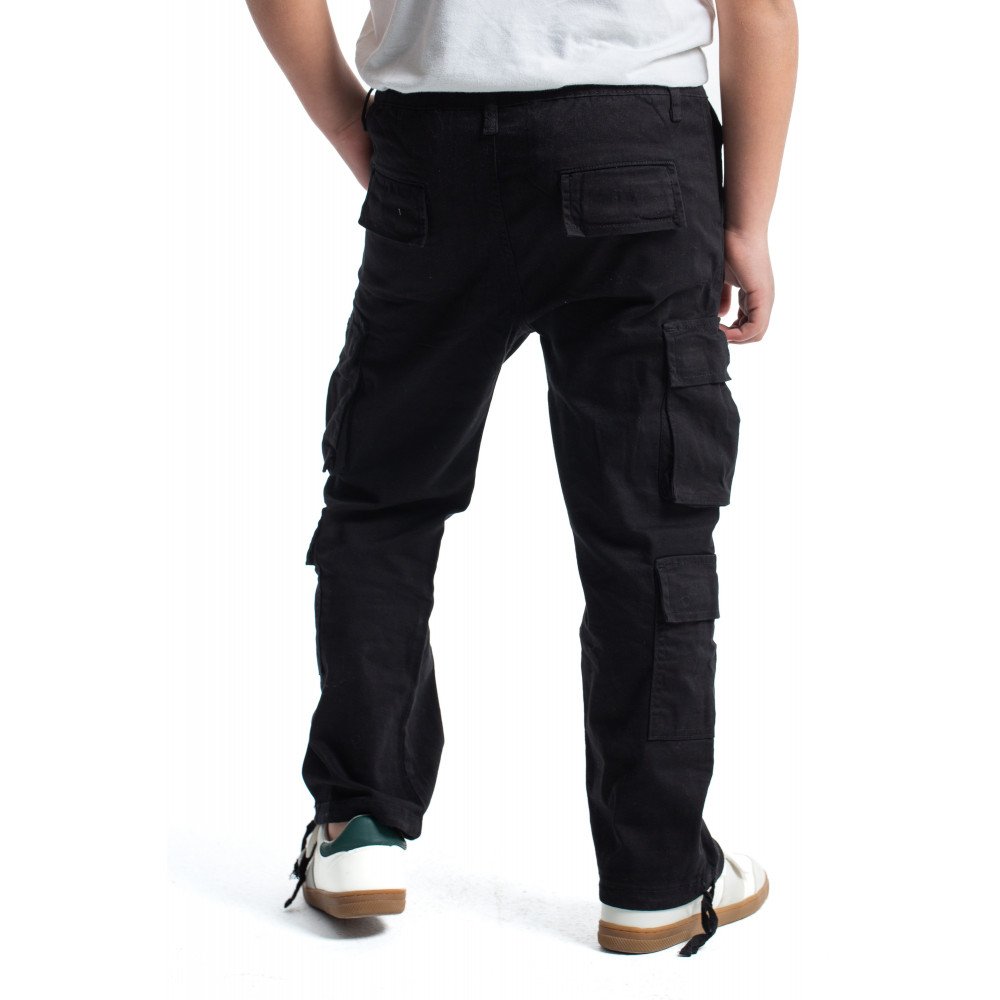 Kids Cargo trousers - Black