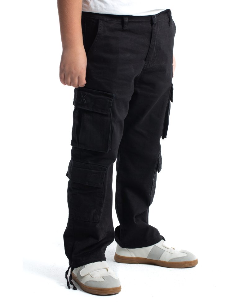 Kids Cargo trousers - Black