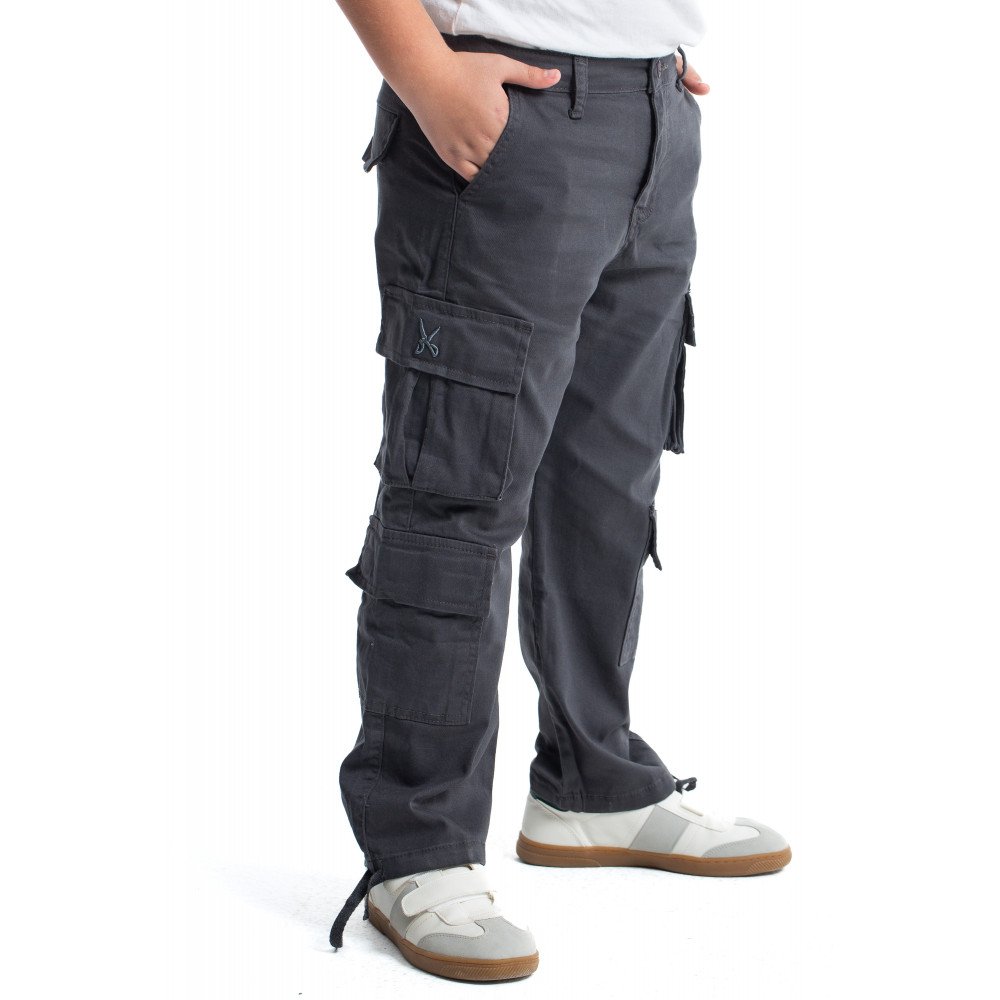 Kids Cargo trousers - Gray