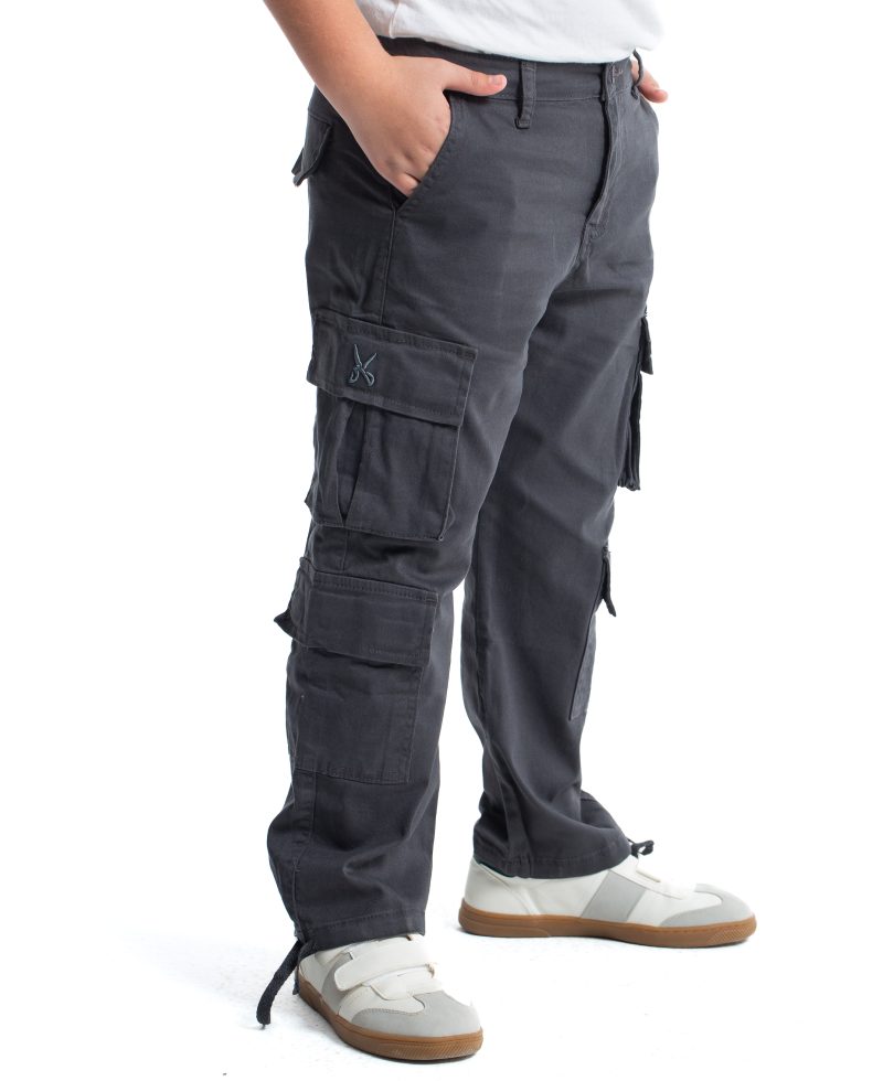 Kids Cargo trousers - Gray