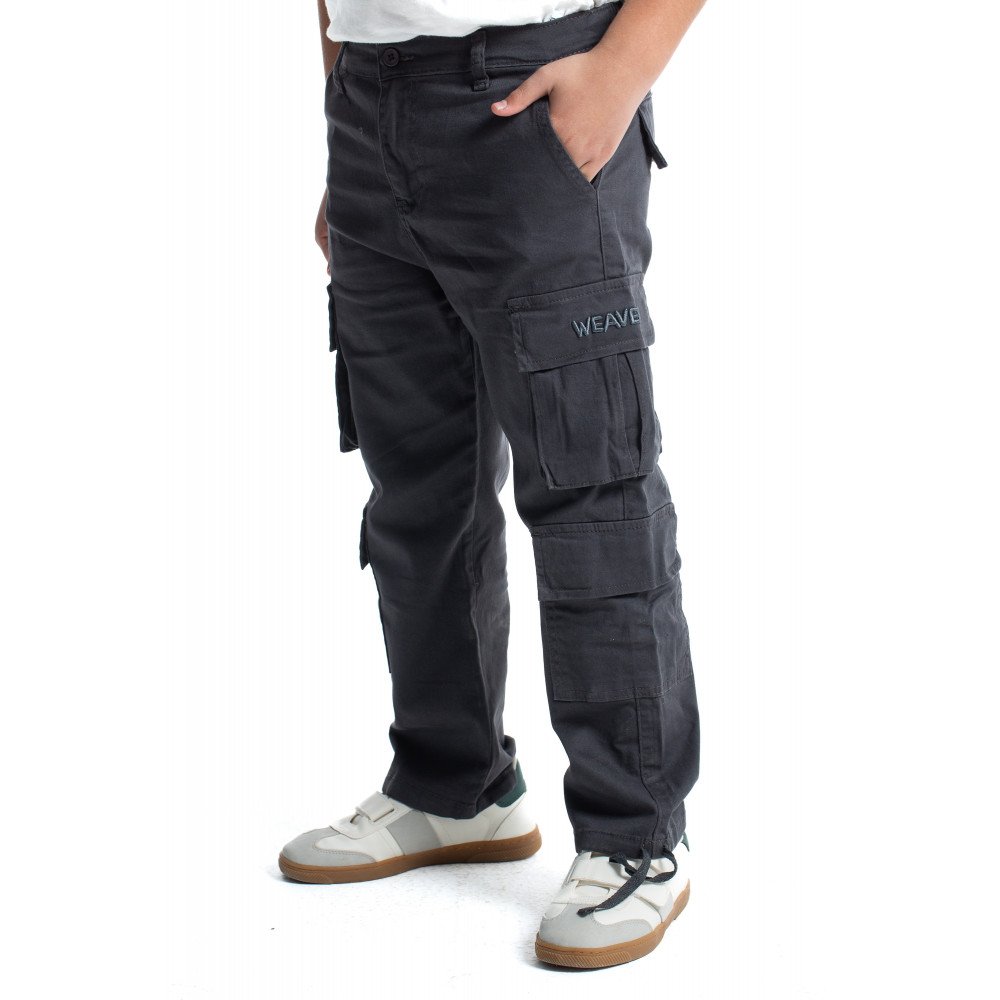 Kids Cargo trousers - Gray