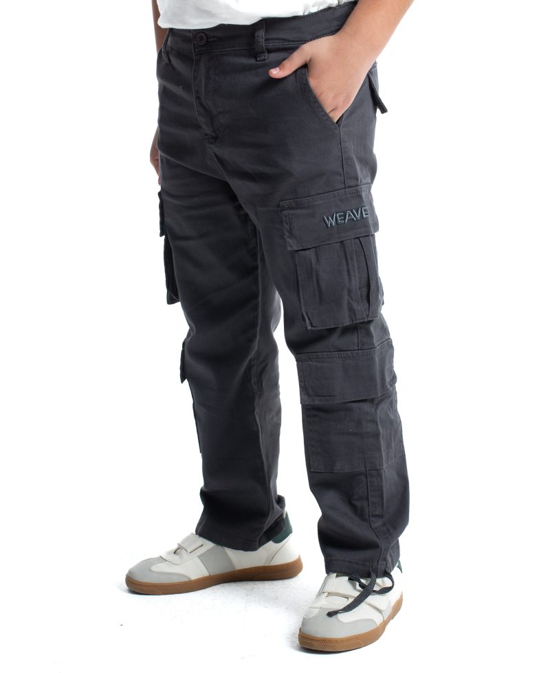 Kids Cargo trousers - Gray