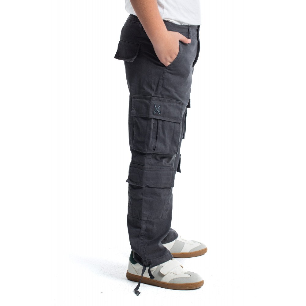 Kids Cargo trousers - Gray