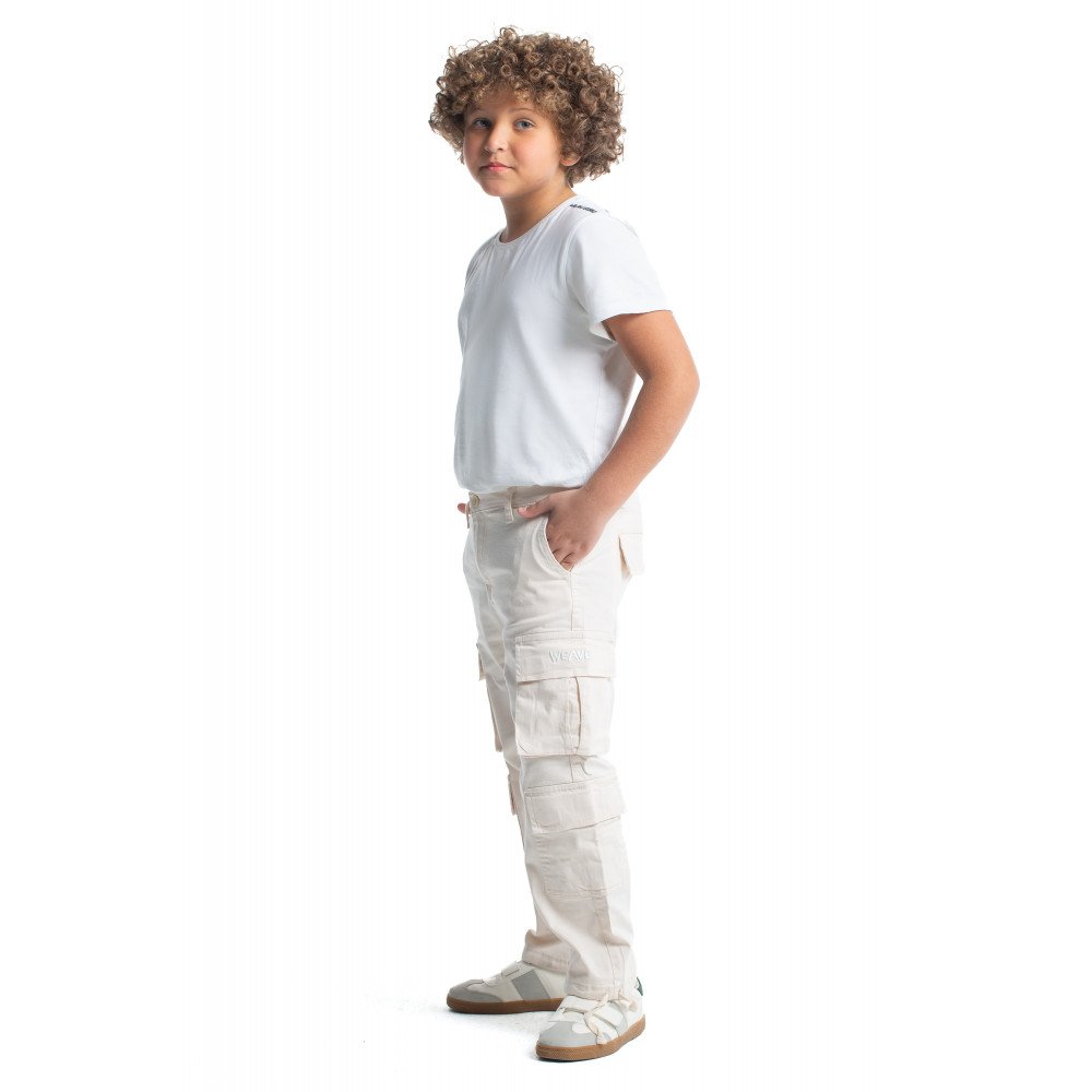 Kids Cargo trousers - Beige