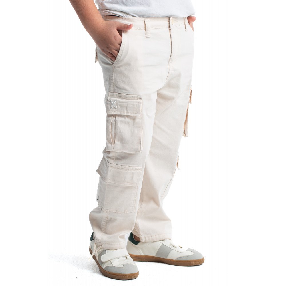 Kids Cargo trousers - Beige