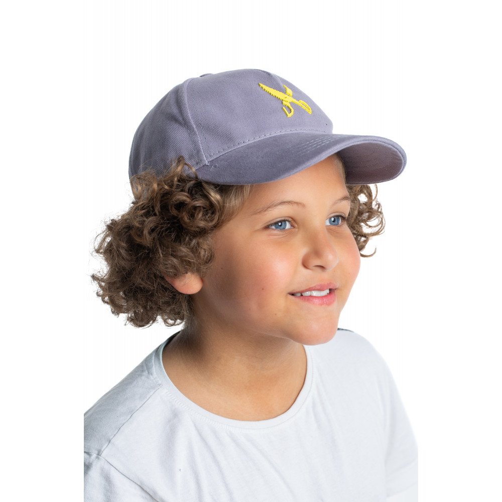 Cap Zigzag Gray / Yellow