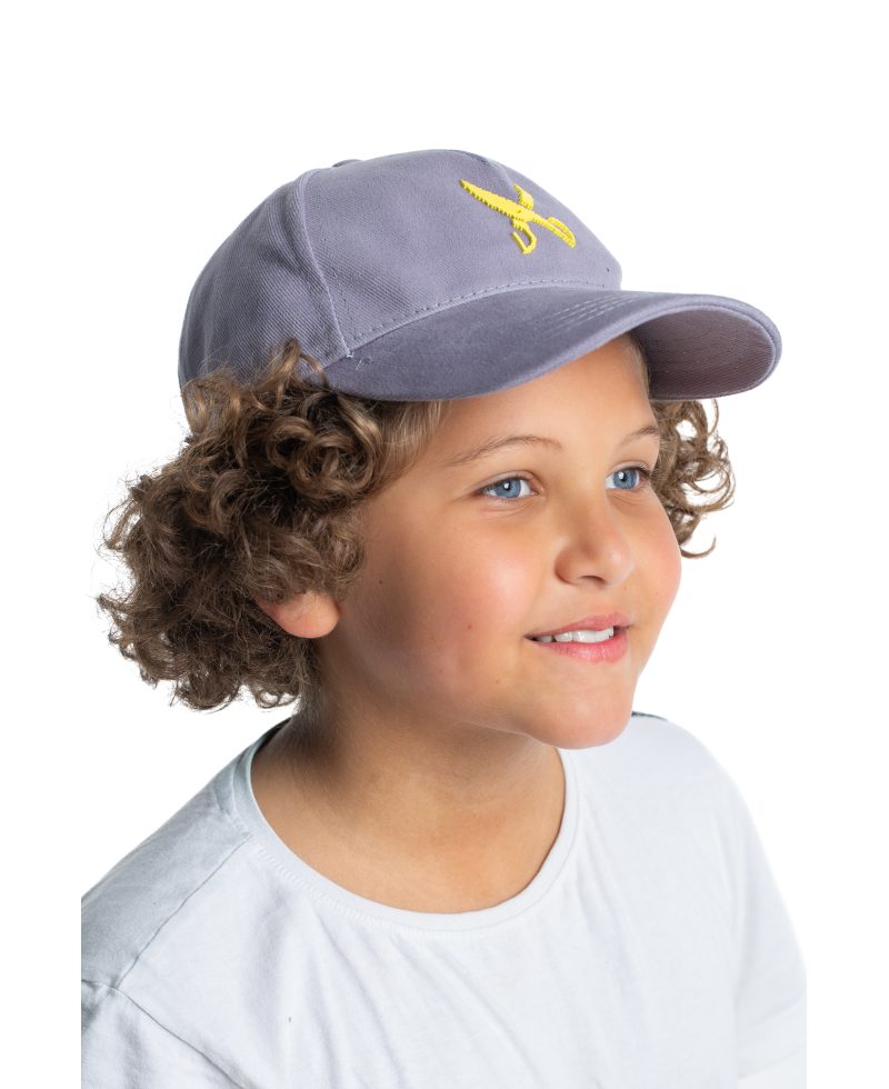 Cap Zigzag Gray / Yellow