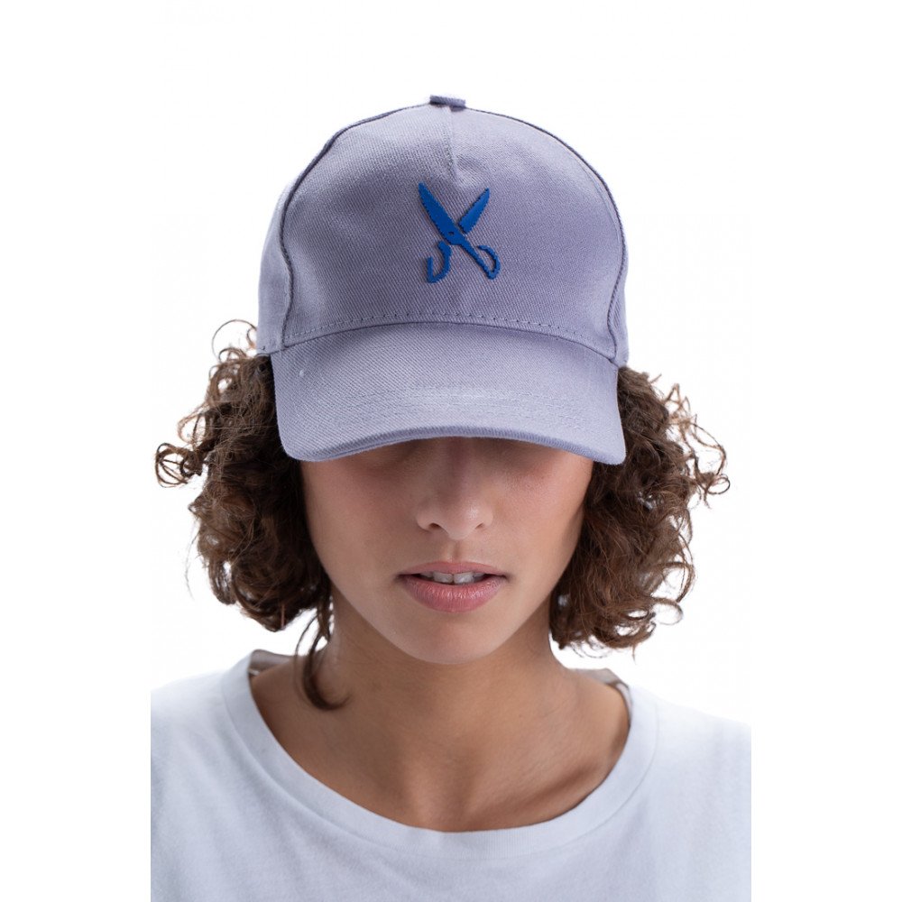 Cap Zigzag - Gray/Blue