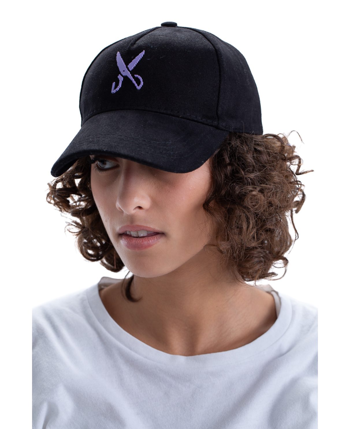 Cap zigzag - Black/Purple Cap zigzag - Black/Purple