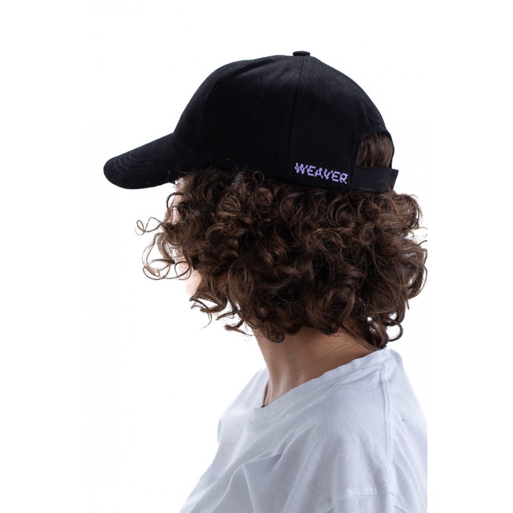 Cap zigzag - Black/Purple