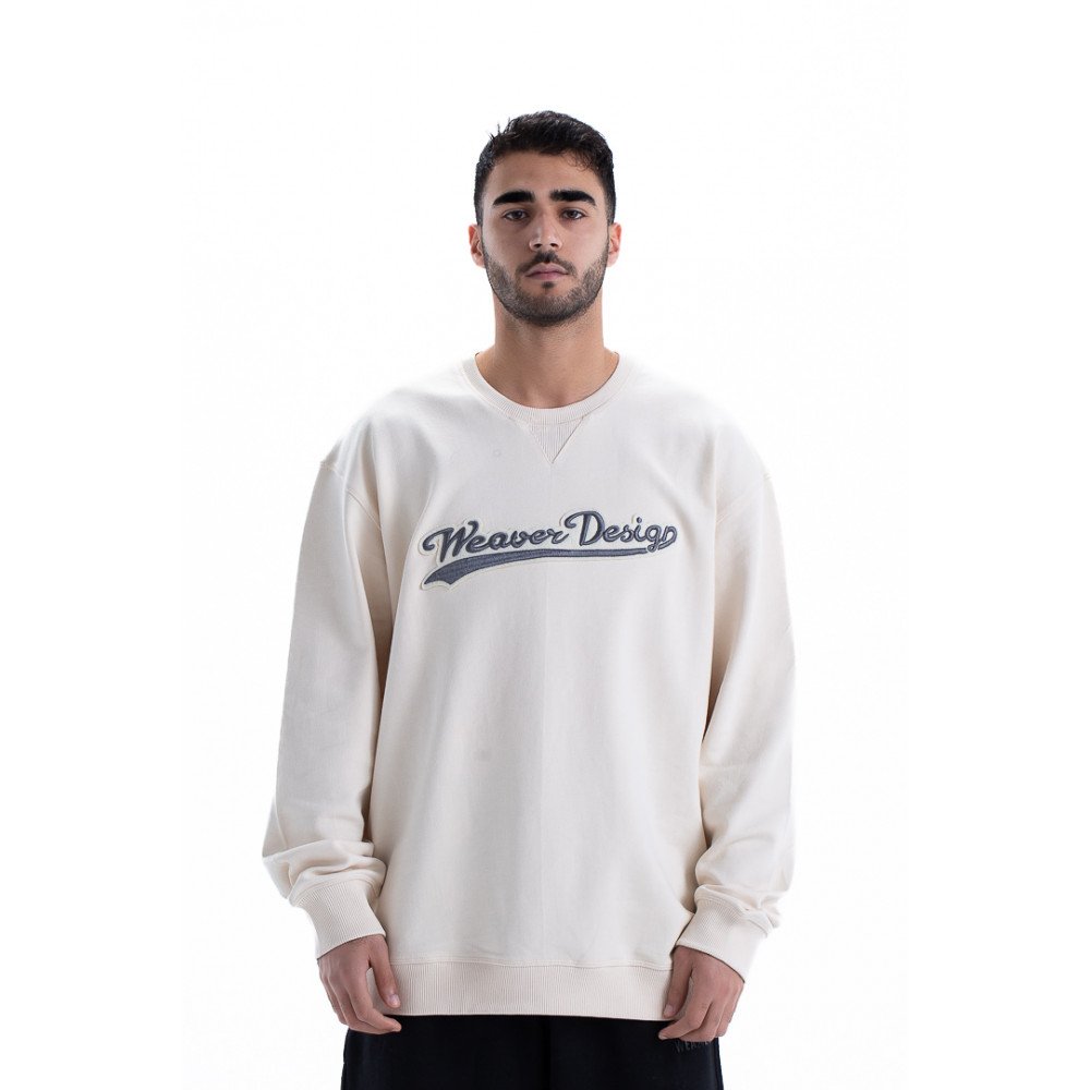 Sweatshirt oversize - Beige / Gray Sweatshirt oversize - Beige / Gray