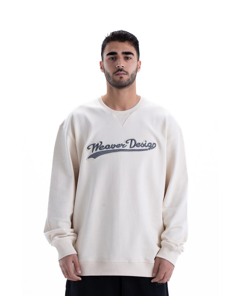 Sweatshirt oversize - Beige / Gray Sweatshirt oversize - Beige / Gray