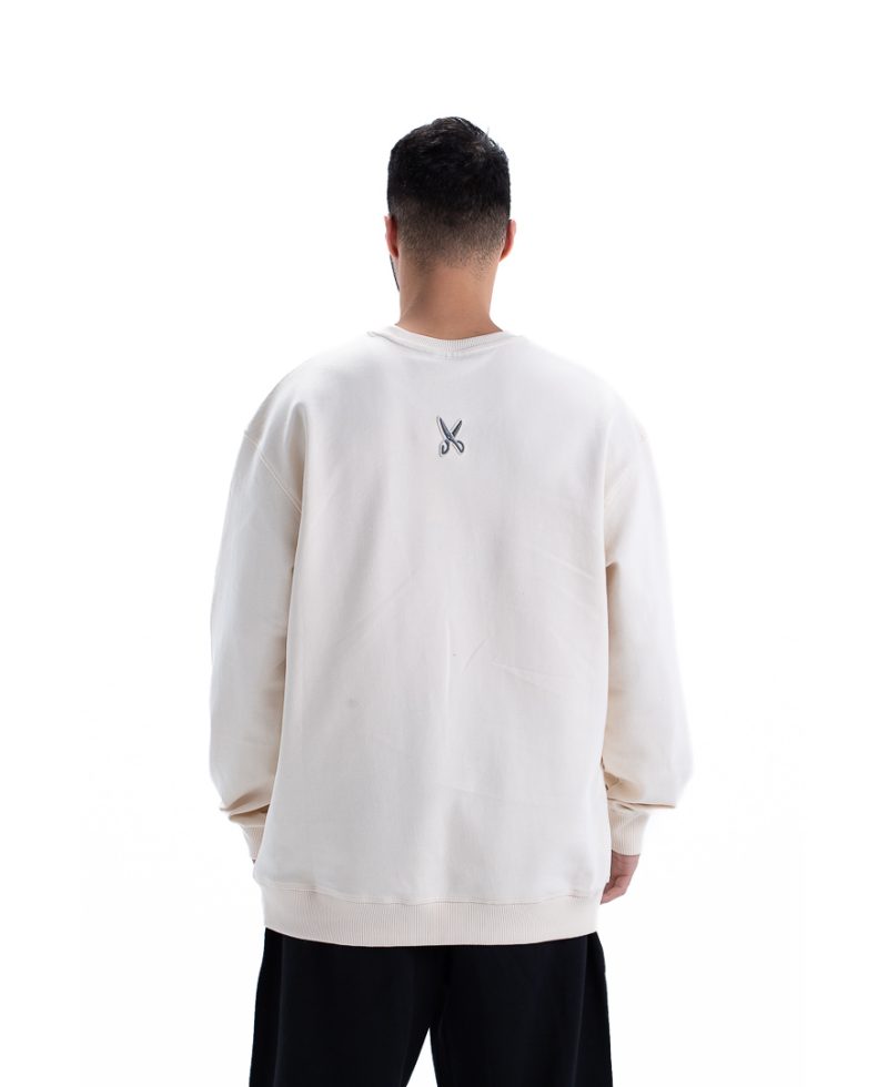 Sweatshirt oversize - Beige / Gray Sweatshirt oversize - Beige / Gray