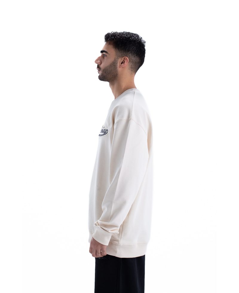 Sweatshirt oversize - Beige / Gray Sweatshirt oversize - Beige / Gray
