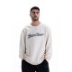 Sweatshirt oversize - Beige / Gray
