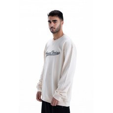 Sweatshirt oversize - Beige / Gray Sweatshirt oversize - Beige / Gray