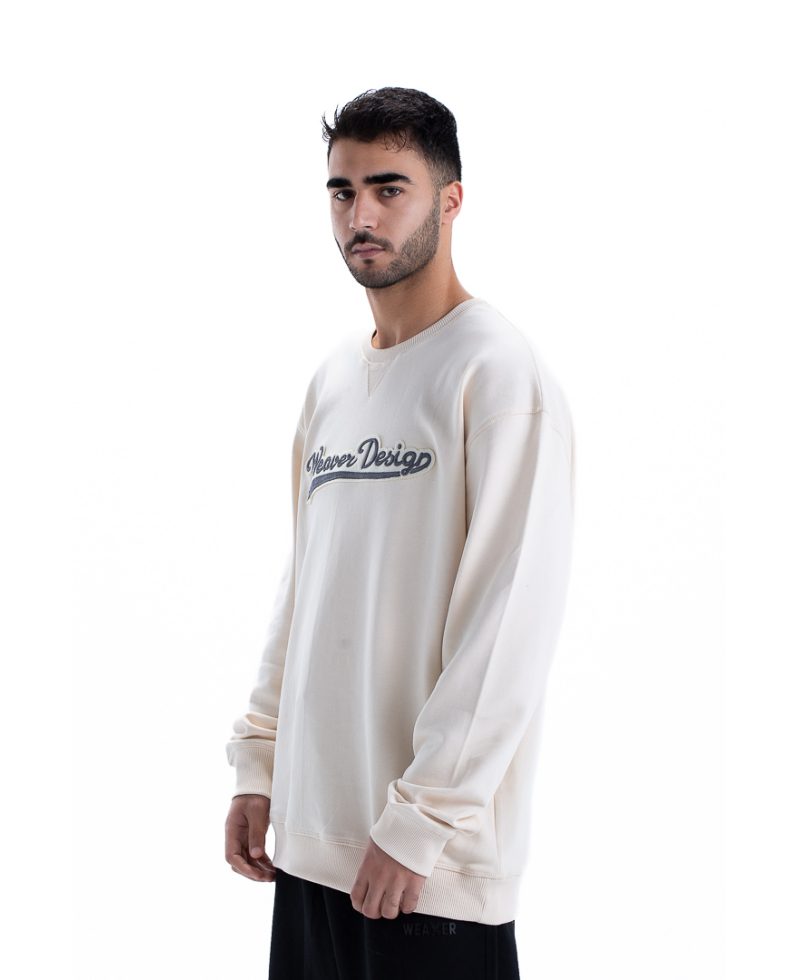 Sweatshirt oversize - Beige / Gray Sweatshirt oversize - Beige / Gray