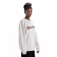 Sweatshirt oversize - Beige / Brown