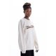 Sweatshirt oversize - Beige / Brown
