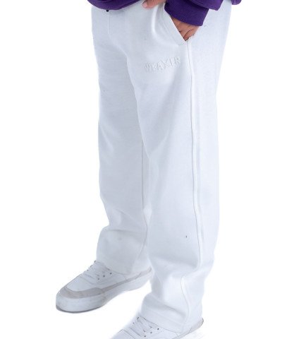 New Kids Pants Weaver - White