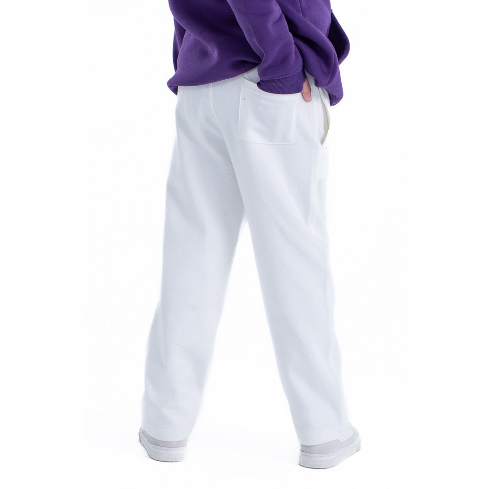New Kids Pants Weaver - White