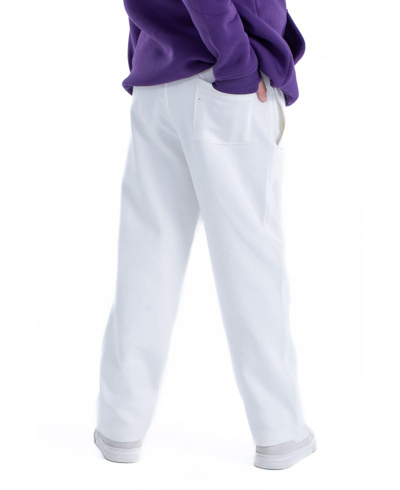 New Kids Pants Weaver - White