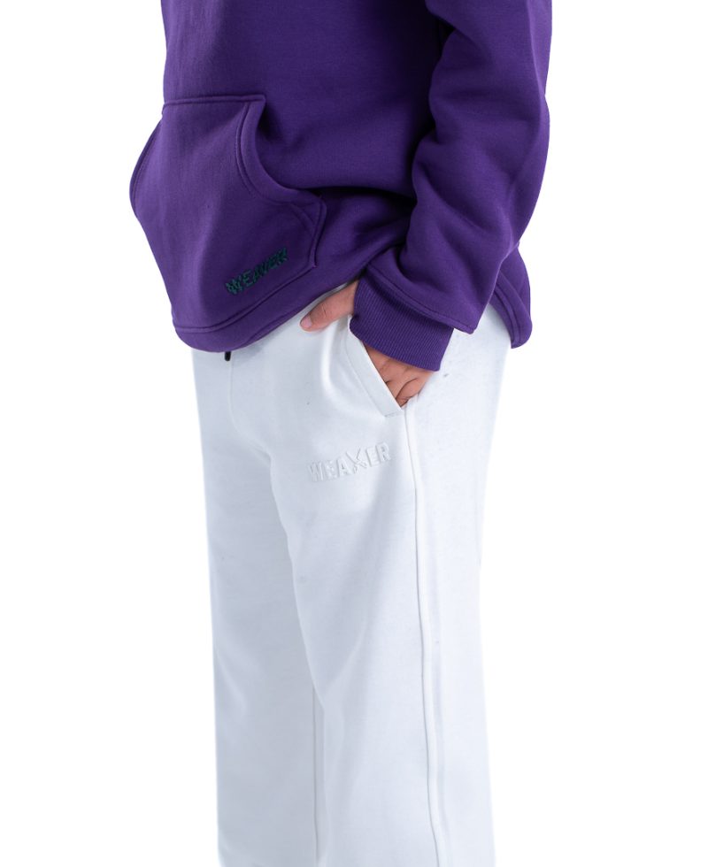 New Kids Pants Weaver - White