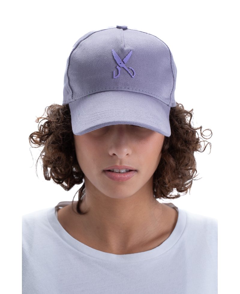 Cap Zigzag - Gray/Purple