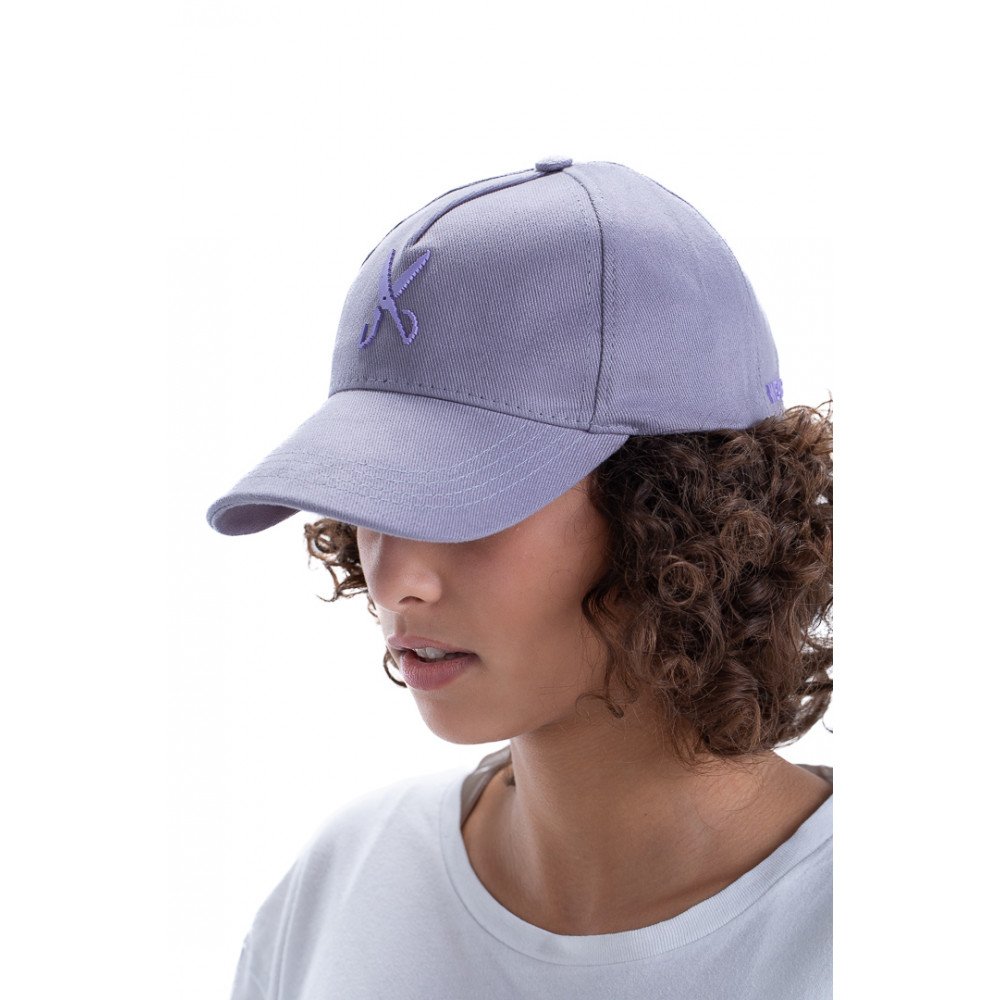 Cap Zigzag - Gray/Purple