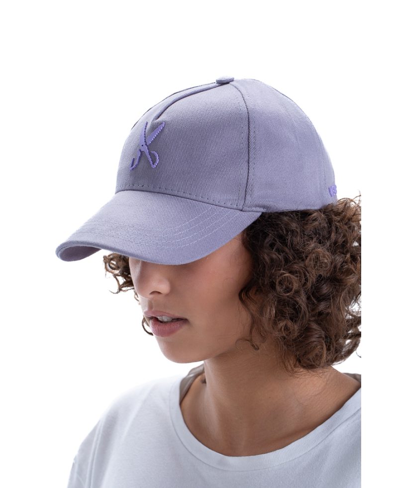 Cap Zigzag - Gray/Purple