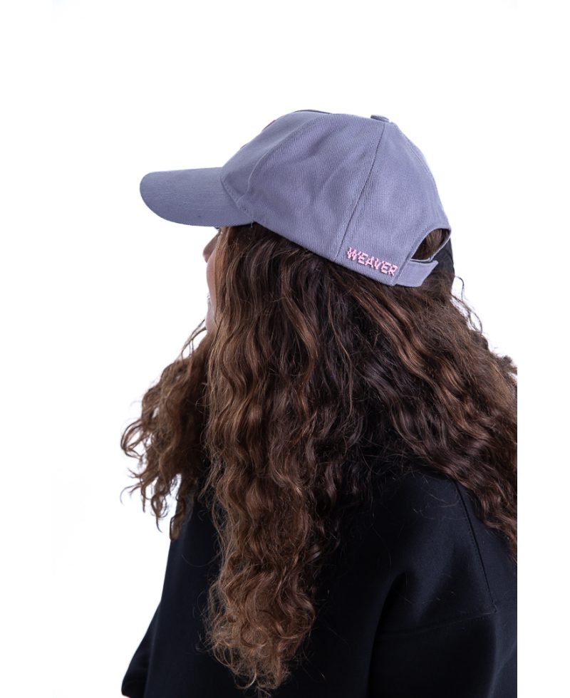 Cap Zigzag - Gray/Pink