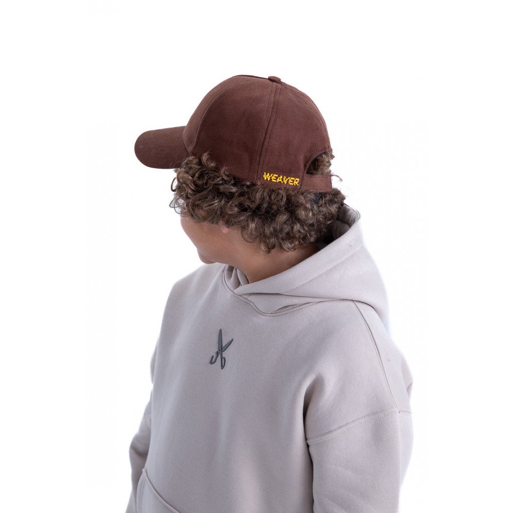 Cap zigzag - Brown