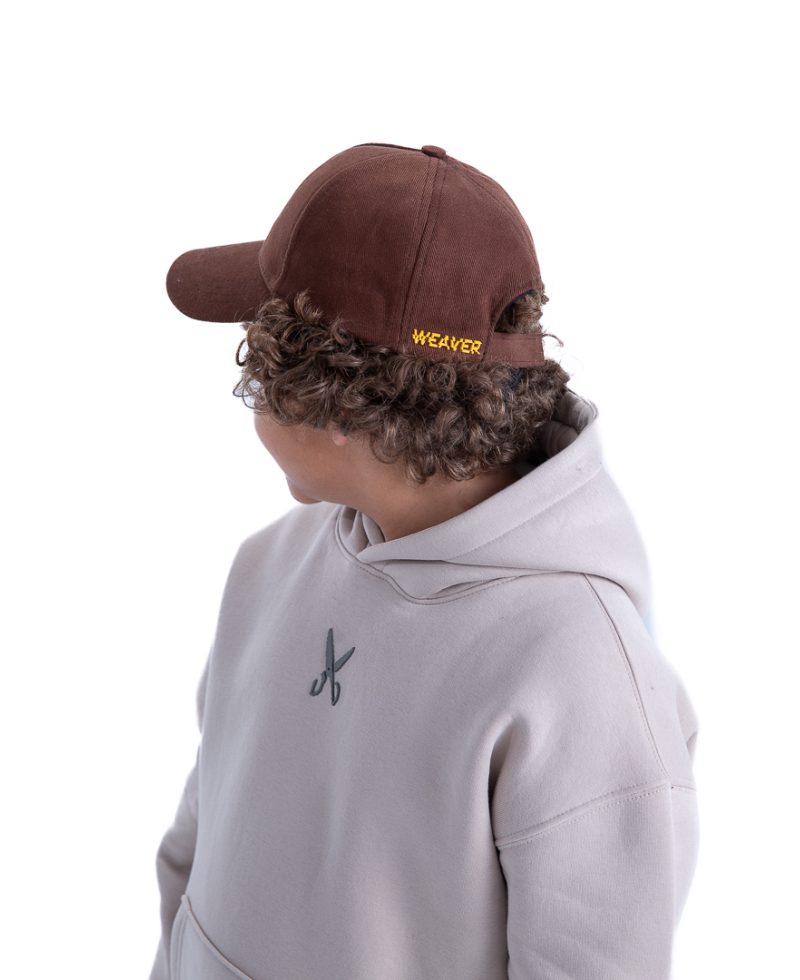 Cap zigzag - Brown