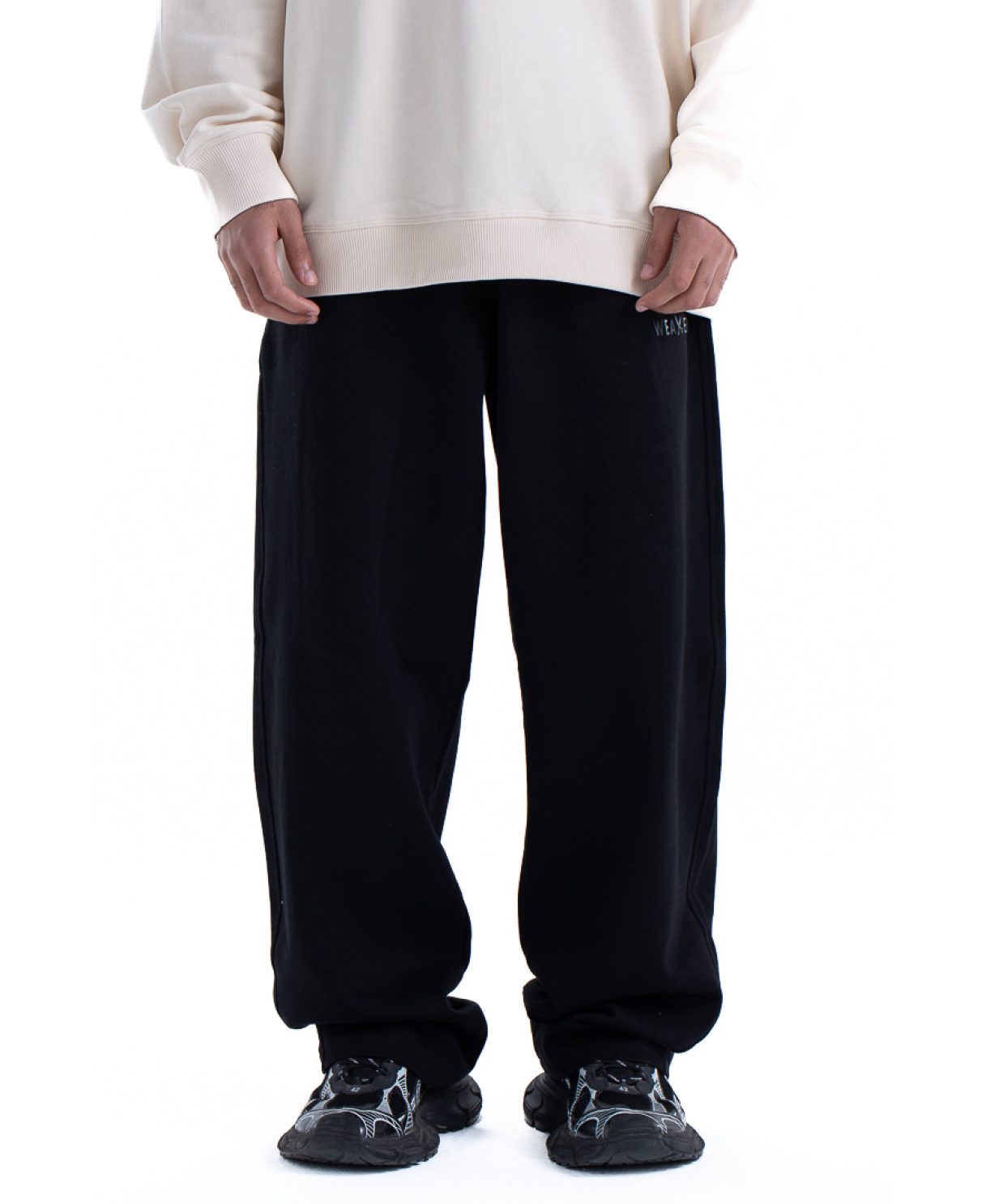 weaver pants oversize - Black