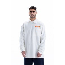 weaver sweatshirt oversize - white