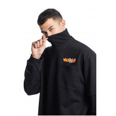 weaver sweatshirt oversize - Black weaver sweatshirt oversize - Black