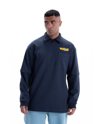 weaver sweatshirt oversize - gray